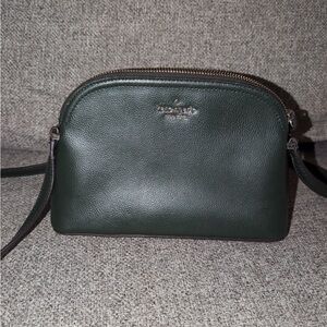 Kate Spade Pebbled Leather Crossbody - Dark Green